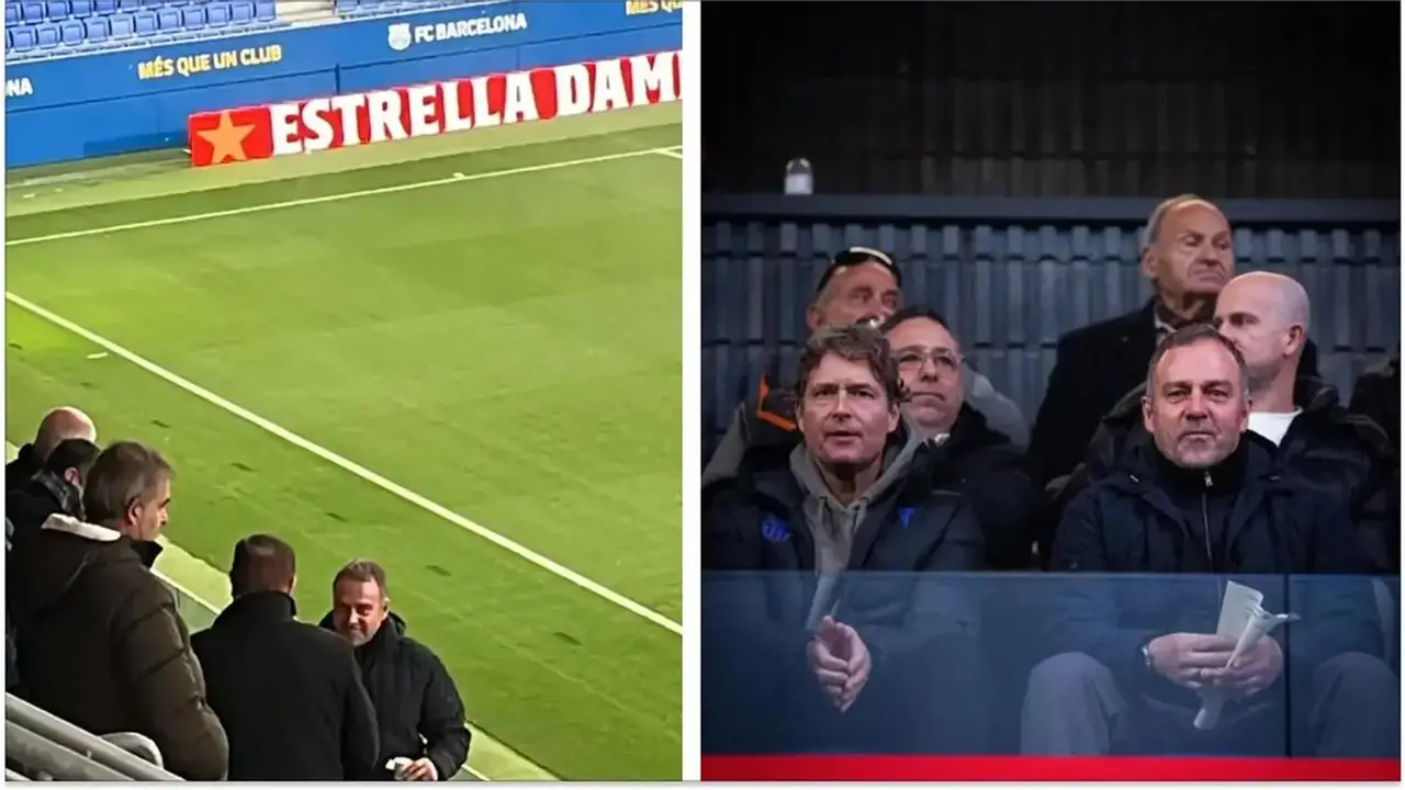 بالفيديو صدمة برشلونة.. إصابة لاعب أمام هانز فليك تبكي الجماهير